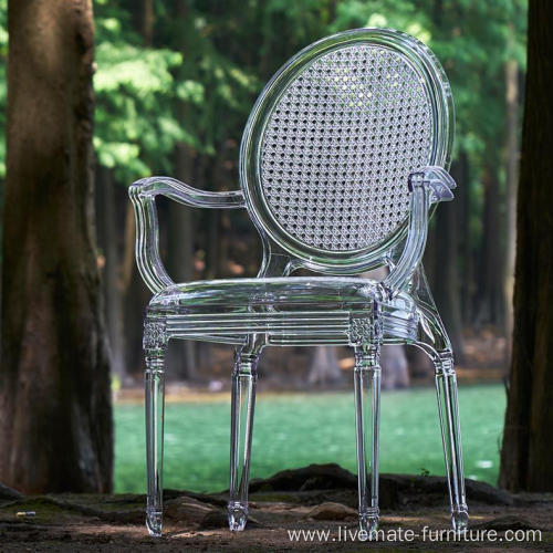 latest transparent nordic dining chair for hotel